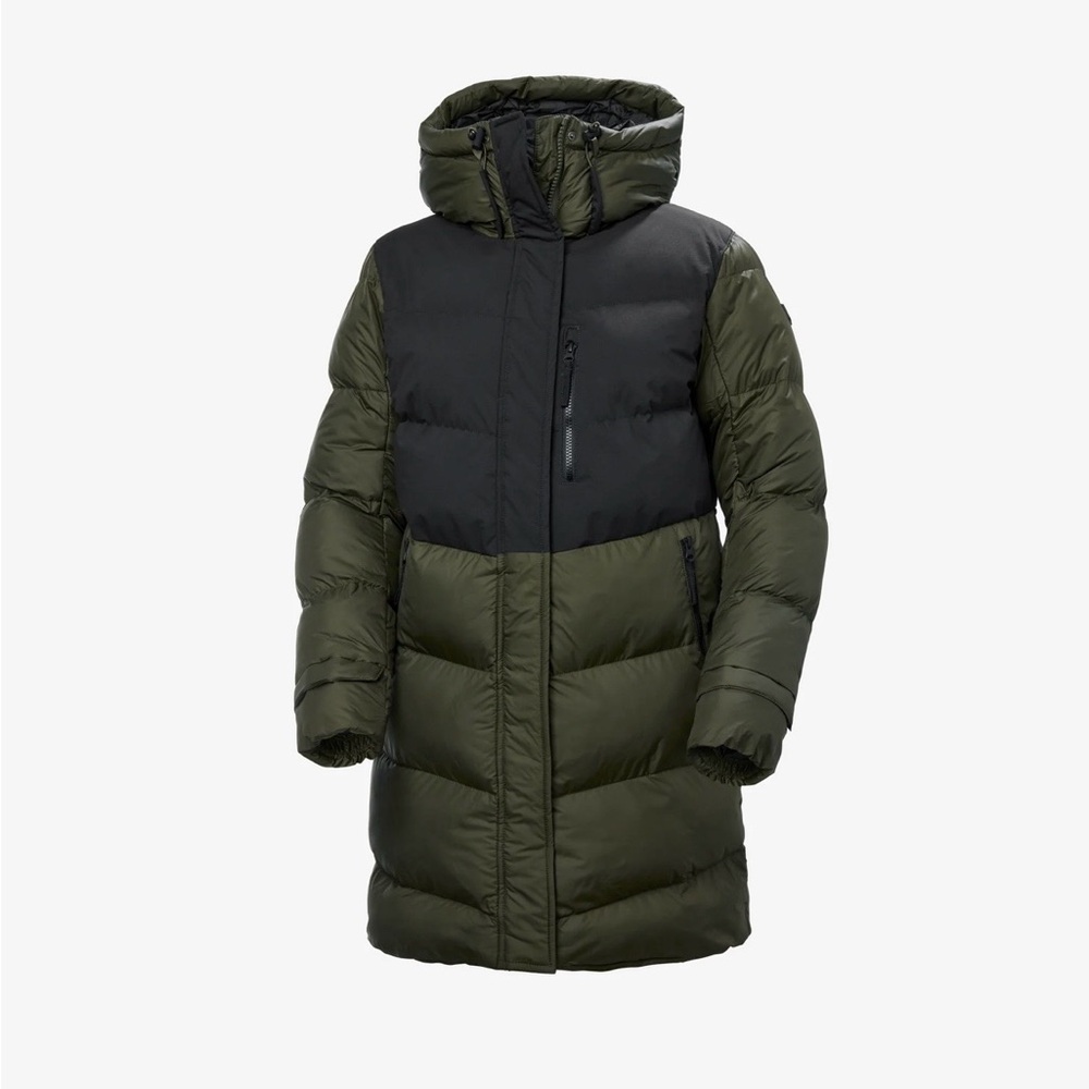 Helly Hansen Womens Explorer Puffy Parka Utility Green  NWT Size XL